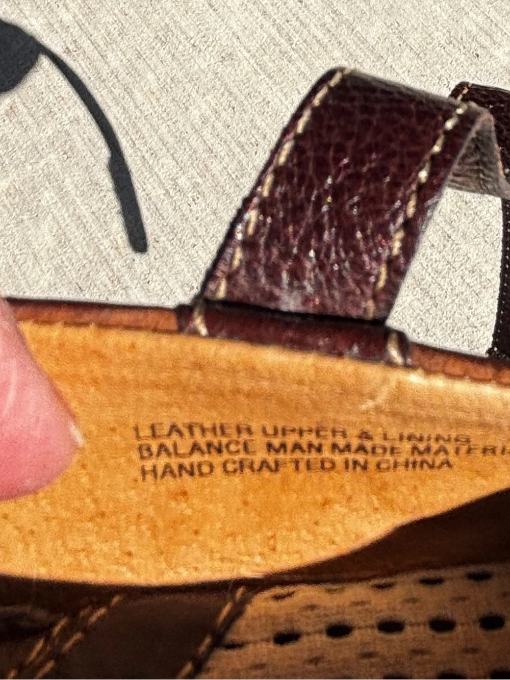 Born Women's Brown Leather Mary Jane Flats